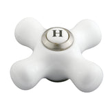 Porcelain Cross Handle (Hot Side)