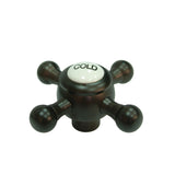 Brass Cross Handle (Cold Side)