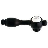 Tudor Brass Lever Handle (Hot Side)