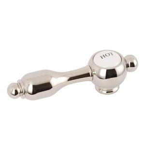 Tudor Brass Lever Handle (Hot Side)