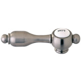 Tudor Brass Lever Handle (Hot Side)