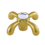 Brass Cross Handle (Hot Side)