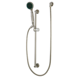 Made to Match Shower System with Slide/Grab Bar and Hand Shower