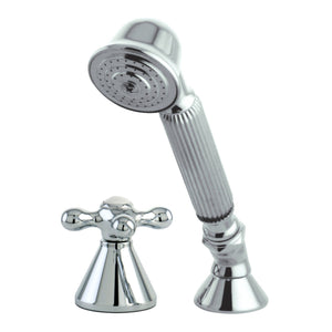 Deck Mount Hand Shower with Diverter for Roman Tub Faucet