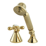 Deck Mount Hand Shower with Diverter for Roman Tub Faucet