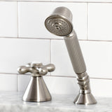 Deck Mount Hand Shower with Diverter for Roman Tub Faucet