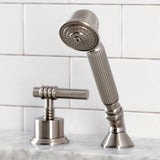 Deck Mount Hand Shower with Diverter for Roman Tub Faucet