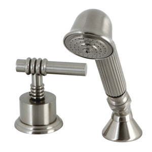 Deck Mount Hand Shower with Diverter for Roman Tub Faucet