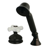 Deck Mount Hand Shower with Diverter for Roman Tub Faucet
