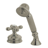 Deck Mount Hand Shower with Diverter for Roman Tub Faucet