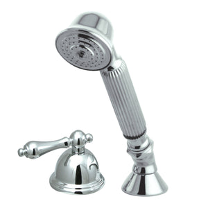 Vintage Deck Mount Hand Shower with Diverter for Roman Tub Faucet