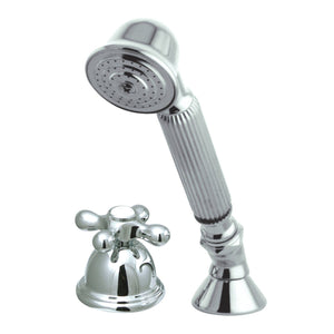 Deck Mount Hand Shower with Diverter for Roman Tub Faucet