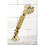 Deck Mount Hand Shower with Diverter for Roman Tub Faucet