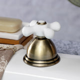 Vintage Deck Mount Hand Shower with Diverter for Roman Tub Faucet
