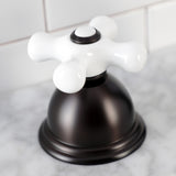 Vintage Deck Mount Hand Shower with Diverter for Roman Tub Faucet