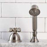 Deck Mount Hand Shower with Diverter for Roman Tub Faucet