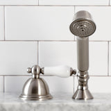 Vintage Deck Mount Hand Shower with Diverter for Roman Tub Faucet