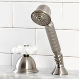 Vintage Deck Mount Hand Shower with Diverter for Roman Tub Faucet