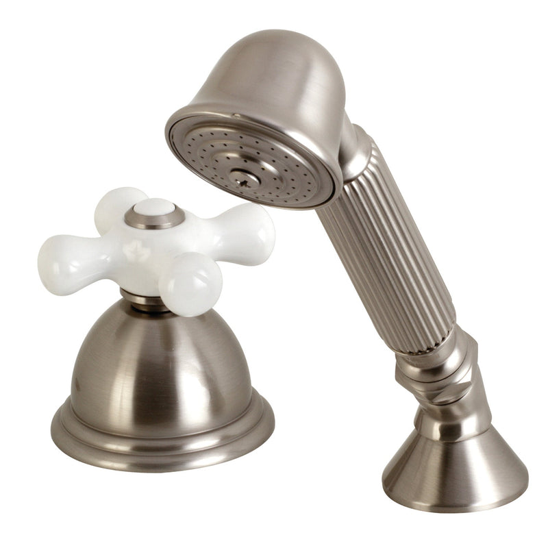 Vintage Deck Mount Hand Shower with Diverter for Roman Tub Faucet