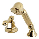 Deck Mount Hand Shower with Diverter for Roman Tub Faucet