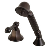 Deck Mount Hand Shower with Diverter for Roman Tub Faucet