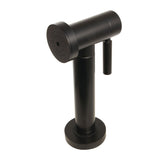 Brass Kitchen Faucet Side Sprayer with Black Grip