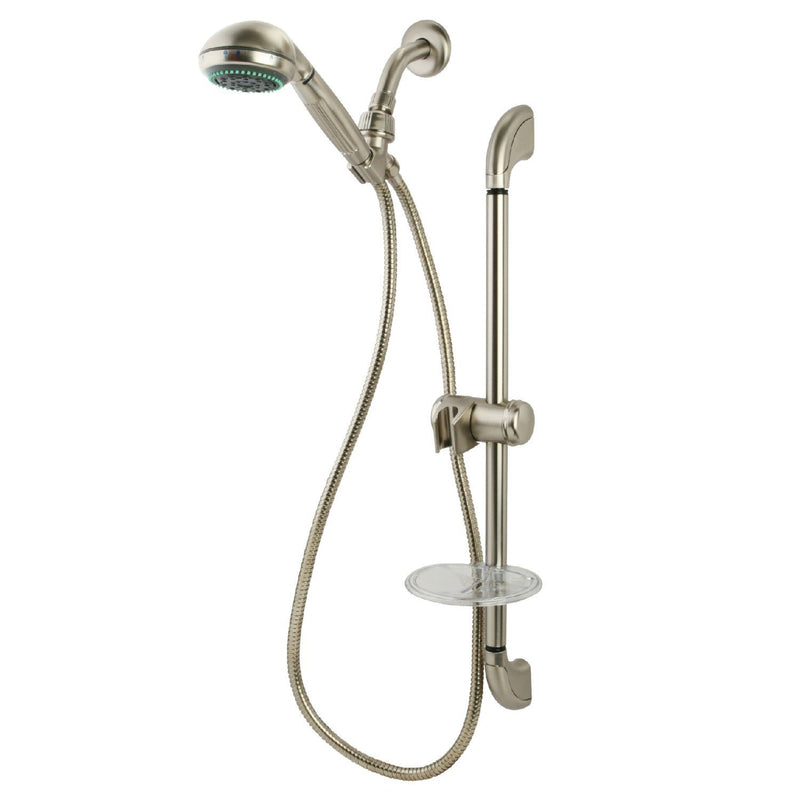 Made to Match Shower System with Slide/Grab Bar and Hand Shower