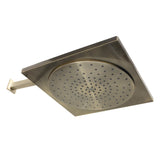 Claremont 12-Inch Square Rainfall ABS Shower Head with 15-3/4 Inch Shower Arm