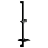 Claremont 24-Inch Stainless Steel Shower Slide Bar with Soap Dish