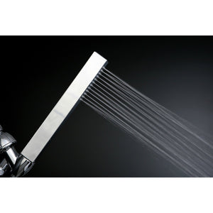 Claremont Single Function Rectangular Hand Shower