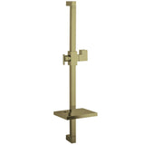 Claremont 24-Inch Stainless Steel Shower Slide Bar with Soap Dish