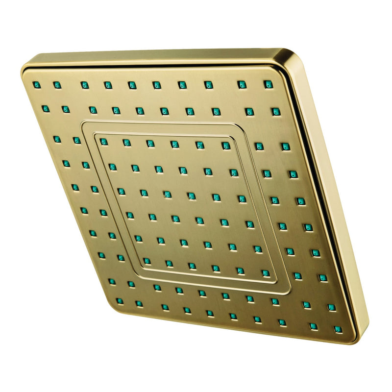 Claremont 8-Inch Square Raindrop ABS Shower Head