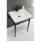 Continental 25-Inch Ceramic Vanity Sink Top