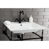 Continental 25-Inch Ceramic Vanity Sink Top