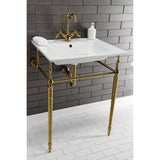 Continental 25-Inch Ceramic Vanity Sink Top (1 Hole)