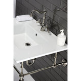 Continental 31-Inch Ceramic Vanity Sink Top (1 Hole)