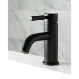 Kaiser Single-Handle 1-Hole Deck Mount Bathroom Faucet with Push Pop-Up