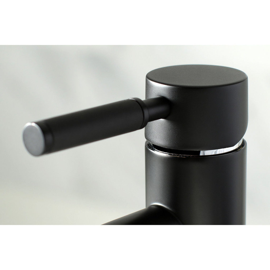Kaiser Single-Handle 1-Hole Deck Mount Bathroom Faucet with Push Pop-Up