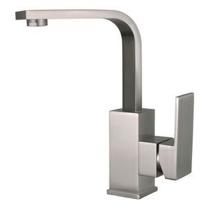 Claremont Single-Handle 1-Hole Deck Mount Bathroom Faucet with Push Pop-Up