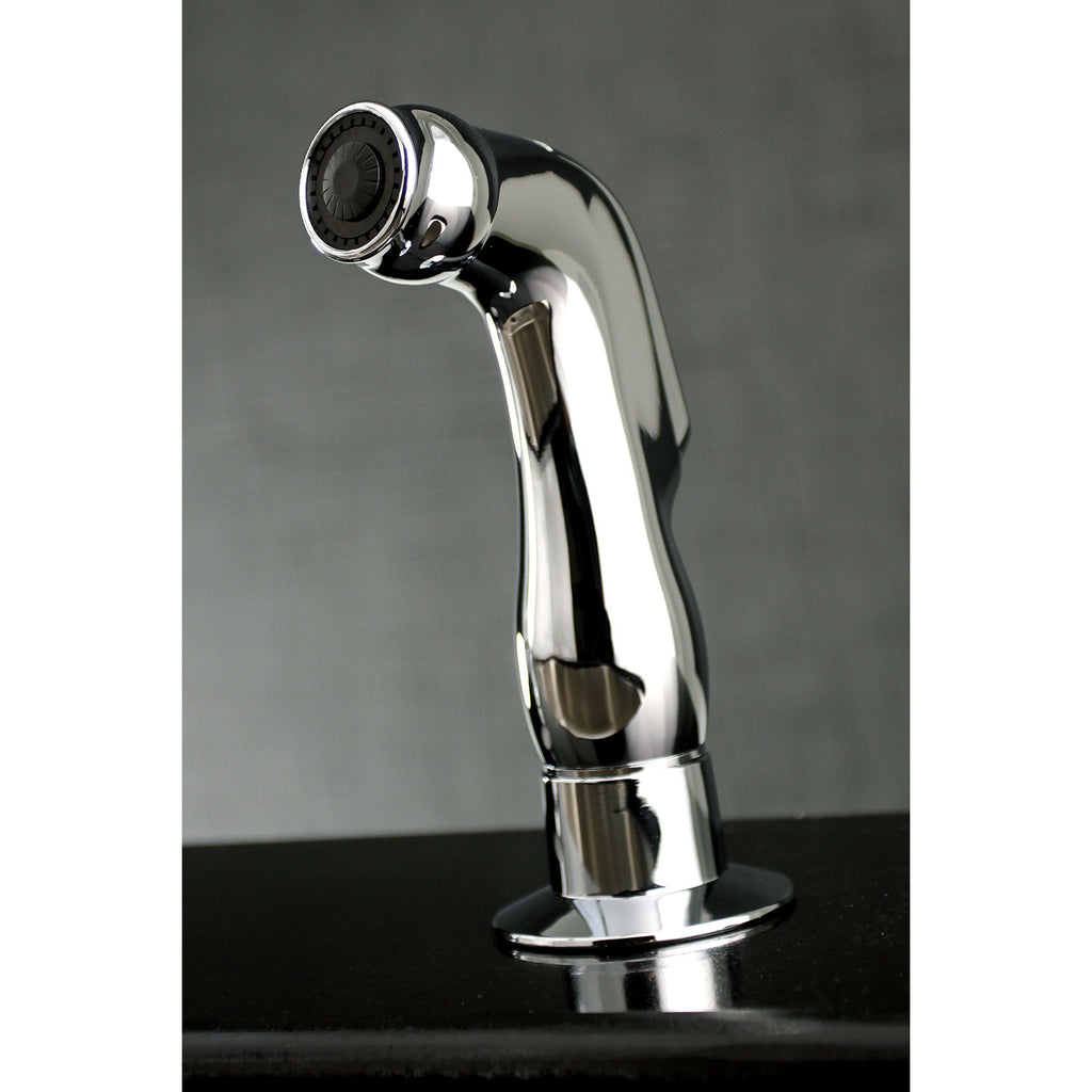 Concord Single-Handle 2-Hole Deck Mount Kitchen Faucet with Side Sprayer