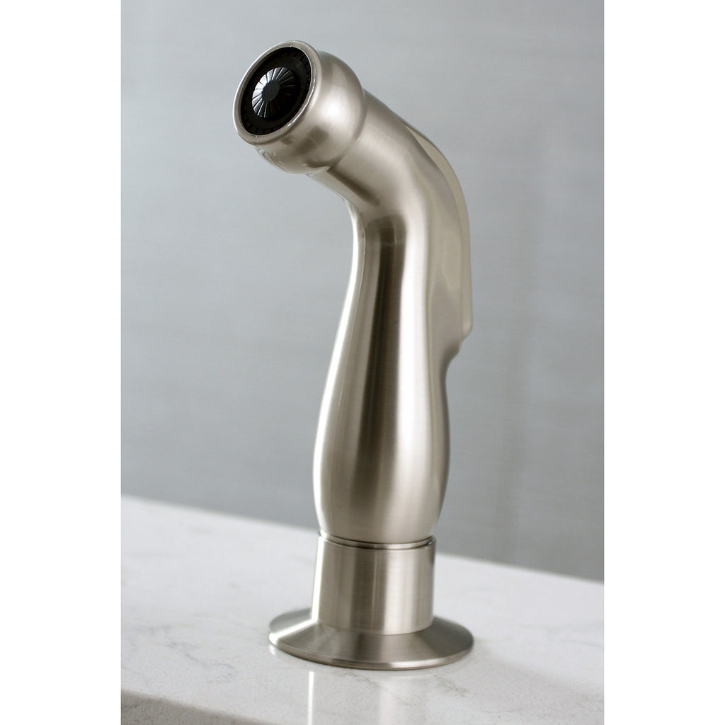 Concord Single-Handle 2-Hole Deck Mount Kitchen Faucet with Side Sprayer