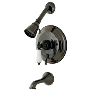 Water Onyx Single-Handle 3-Hole Wall Mount Tub and Shower Faucet