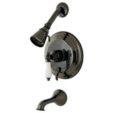 Water Onyx Single-Handle Pressure Balanced Tub and Shower Faucet with Diverter Handle