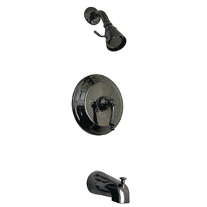 Water Onyx Single-Handle 3-Hole Wall Mount Tub and Shower Faucet