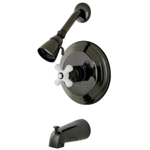 Water Onyx Single-Handle 3-Hole Wall Mount Tub and Shower Faucet