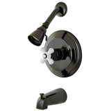 Water Onyx Single-Handle 3-Hole Wall Mount Tub and Shower Faucet
