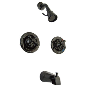 Water Onyx Double-Handle Pressure Balanced Tub and Shower Faucet