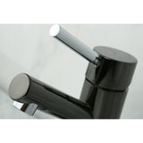 Water Onyx Single-Handle 1-or-3 Hole Deck Mount Bathroom Faucet with Brass Pop-Up