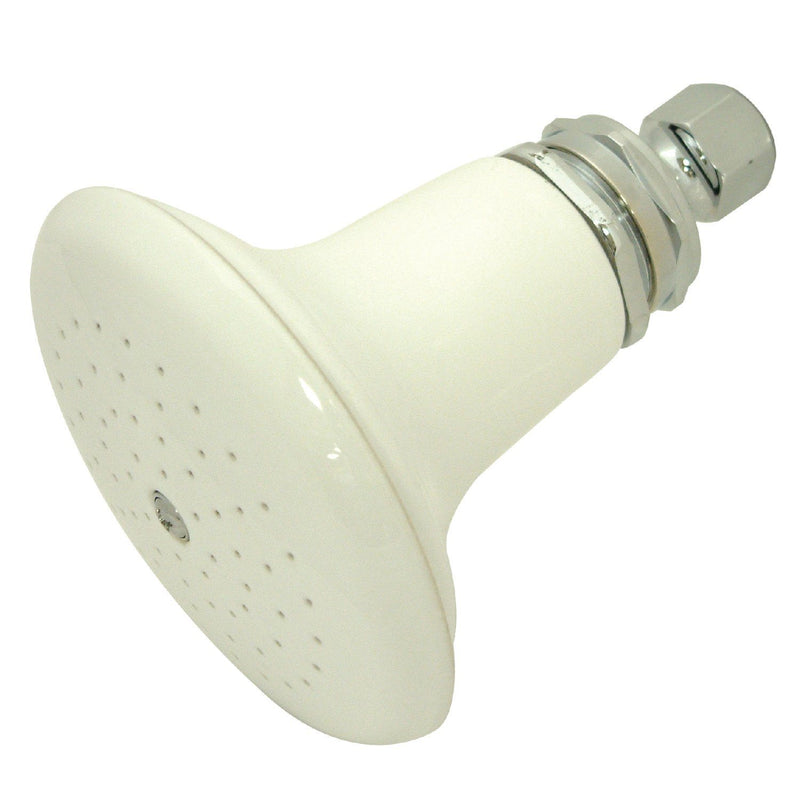 Victorian 5-1/8-Inch Round Raindrop Ceramic Shower Head