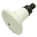 Victorian 5-1/8-Inch Round Raindrop Ceramic Shower Head